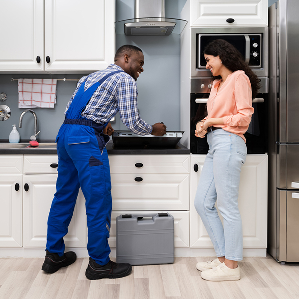 can you provide an estimate for cooktop repair before beginning any work in Griggstown